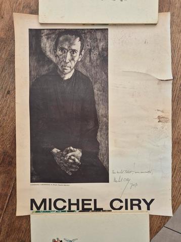 Michel City-poster — „Hommage aan Bernanos III” — 1970 beschikbaar voor biedingen