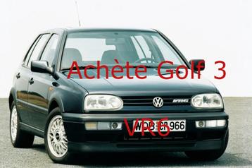 Golf 3 GTI ou VR6 // Recherche beschikbaar voor biedingen