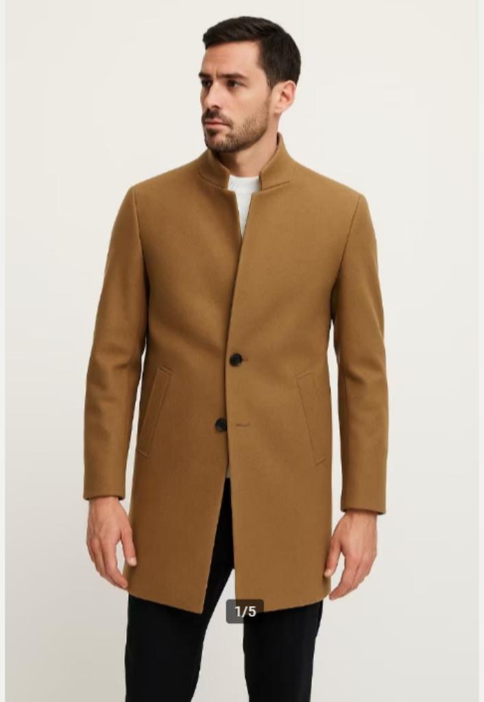 ZARA Mantel – Nieuw met Prijskaartje, Kleding | Heren, Jassen | Winter, Nieuw, Maat 46 (S) of kleiner, Overige kleuren, Ophalen of Verzenden