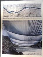 Christo, Over he Arkansas River, offsetlitho, Antiek en Kunst, Kunst | Litho's en Zeefdrukken, Ophalen of Verzenden