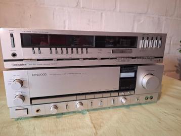 Versterker KENWOOD KA-990 + Technics SA-515 beschikbaar voor biedingen