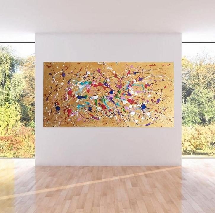 After All Peaceful Moments, Antiek en Kunst, Kunst | Schilderijen | Abstract, Ophalen