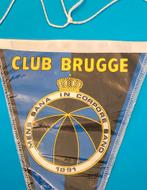 Club Brugge vintage prachtige zeldzame vaandel oude logo, Diversen, Vlaggen en Wimpels, Ophalen of Verzenden, Zo goed als nieuw