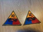 US Miliaria WW2 Patch Division Blindée, Envoi, Armée de terre, Emblème ou Badge
