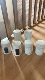 6 brabantia voorraaddozen, Ophalen, Minder dan 50 cm, Gebruikt, Overige kleuren