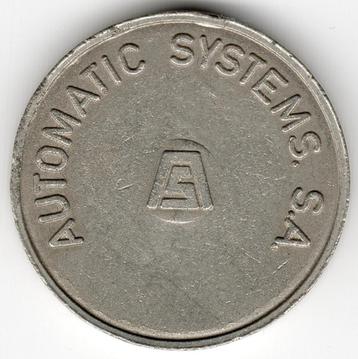 Belgique : Badge de stationnement : Automatic Systems S.A. V, Enlèvement ou Envoi, Autres matériaux