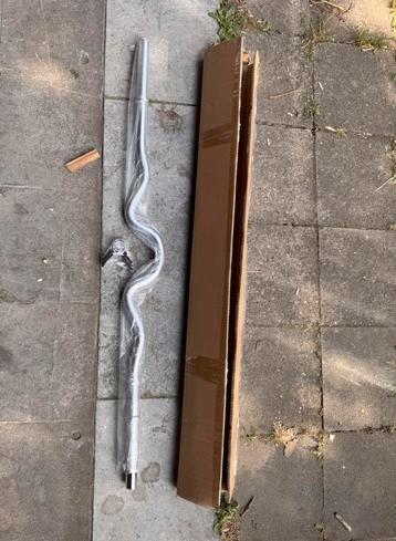 Super curl halterstang 120cm, 30mm, 2 klemmen beschikbaar voor biedingen