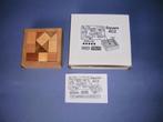 Breinbreker puzzel hout Vinco Square AC2, Ophalen of Verzenden, Nieuw, Rubik's of 3D-puzzel