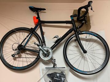 Racefiets Btwin triban 560 Carbon (XL herenmodel) + rollen beschikbaar voor biedingen
