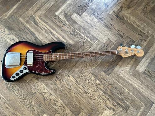 Fender Jazz bas, Muziek en Instrumenten, Snaarinstrumenten | Gitaren | Bas, Gebruikt, Elektrisch, Ophalen