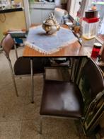 Table de cuisine avec 4 chaises, Maison & Meubles, Enlèvement