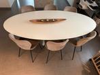 Ovale Glazen Tafel - Tempered Glass, Huis en Inrichting, Ophalen