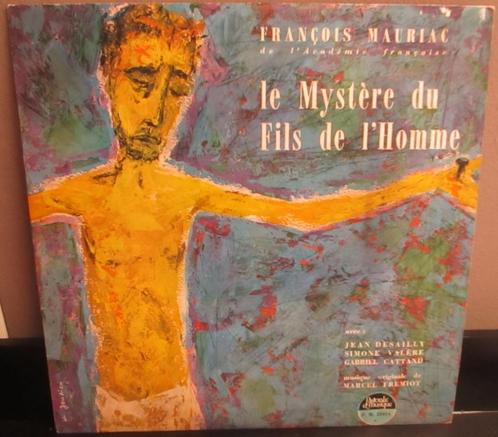 François Mauriac 'Le Mystère Du Fils De L'Homme' Vinyle 10In, CD & DVD, Vinyles | Autres Vinyles, Comme neuf, 10 pouces, Enlèvement ou Envoi