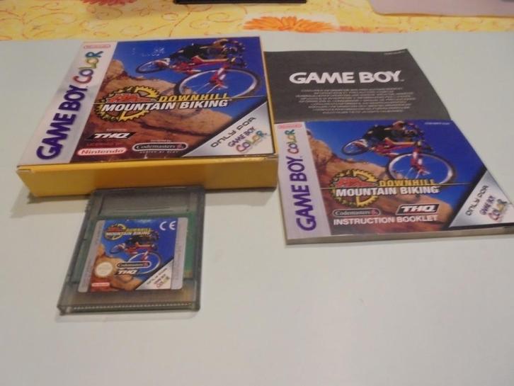 Game boy color Downhill Mountain biking (CIB), Games en Spelcomputers, Games | Nintendo Game Boy, Gebruikt, Sport, Vanaf 3 jaar
