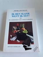 Kookboek dieet : Michel Montignac " k ben slank omdat ik eet, Boeken, Hoofdgerechten, Michel Montignac, Ophalen of Verzenden, Zo goed als nieuw