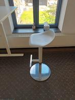Barkruk Ikea Wit Janinge, 1 tabouret, Réglable en hauteur, Comme neuf, Synthétique