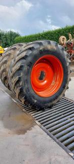 Set banden 650/65R42 op 10 gaats fendt velgen Michelin, Zakelijke goederen, Landbouw | Onderdelen | Banden, Velgen en Assen, Ophalen