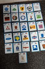 Reeks stickers Mobil auto merk logo Ford VW Mitsubishi enz, Verzamelen, Ophalen of Verzenden, Zo goed als nieuw, Auto of Motor