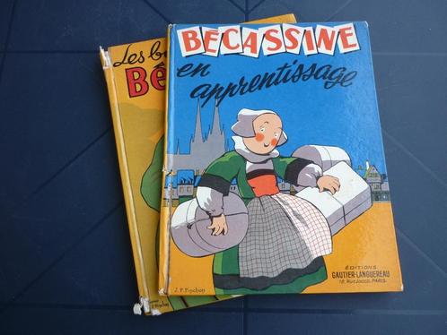 2 BD - Bécassine - Gautier-Languereau, Boeken, Stripverhalen, Gelezen, Meerdere stripboeken, Ophalen of Verzenden