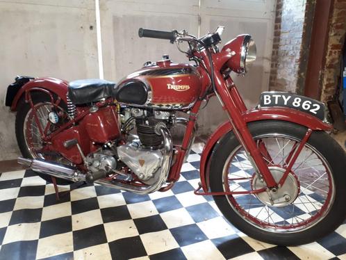 triumph speedtwin 1946, Motoren, Motoren | Triumph, Particulier, Overig, 11 kW of minder, 2 cilinders, Ophalen
