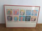 Poster Marylin Monroe Andy Warhol, Maison & Meubles, Utilisé, Enlèvement ou Envoi