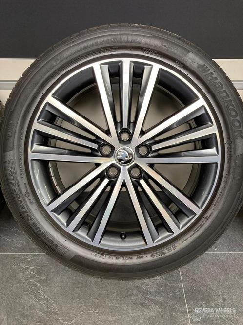 19” originele Skoda Kodiaq velgen + banden 5x112 565601025R, Auto-onderdelen, Banden en Velgen, Banden en Velgen, Zomerbanden