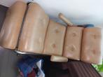 Chaise longue en cuir Gispen fana, Maison & Meubles, Beige, Chaise de bureau, Enlèvement, Utilisé