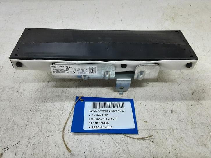 AIRBAG GENOUX Skoda Octavia (NXAA) (01-2020/-) (5E4880841D), Autos : Pièces & Accessoires, Autres pièces automobiles, Skoda, Utilisé