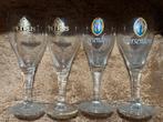Koppel Petrus en/of Corsendonk bierglazen, Ophalen, Zo goed als nieuw, Glas of Glazen