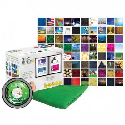 Westcott Photo Illusion Lite Green Screen Software Bundle, Audio, Tv en Foto, Fotografie | Fotostudio en Toebehoren, Nieuw, Achtergrond