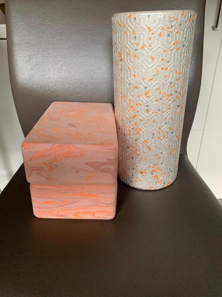 Yoga-attributen/fitness, Hobby en Vrije tijd, Overige Hobby en Vrije tijd, Zo goed als nieuw, Ophalen