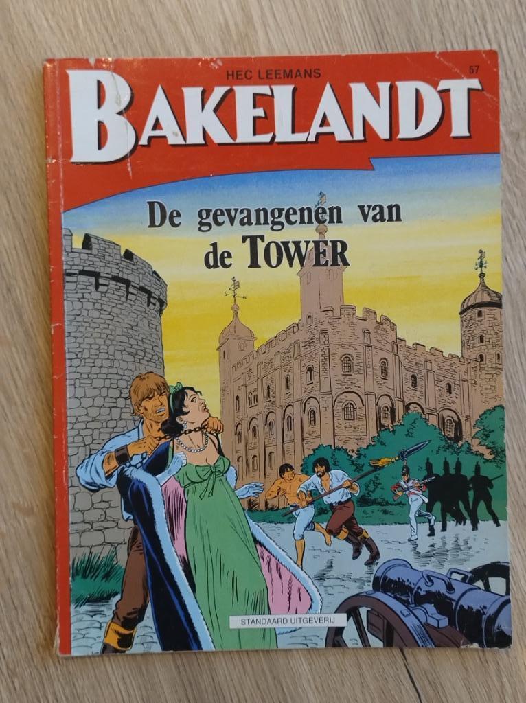 Bakelandt - De gevangen van de tower - Hec Leemans, Ophalen of Verzenden, Gelezen