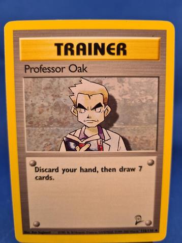 Professor Oak 116/130 - Base Set 2 beschikbaar voor biedingen