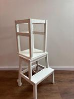 Leertoren - wit - hout, Ophalen, Gebruikt