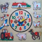 inleg puzzel - thema boerderij, Ophalen, Zo goed als nieuw