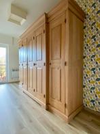 Garde-robe chêne clair, Avec tablette(s), 200 cm ou plus, Comme neuf, Enlèvement