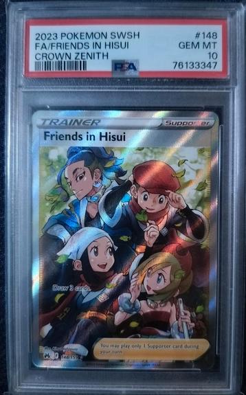 Friends in Hisui (crz 148) PSA 10 beschikbaar voor biedingen