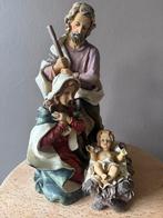 Kerst beeld Jozef en Maria en kindje Jezus in steenvorm, Enlèvement, Comme neuf