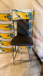 3 zwart barstoelen, Ophalen, Zo goed als nieuw, Zwart