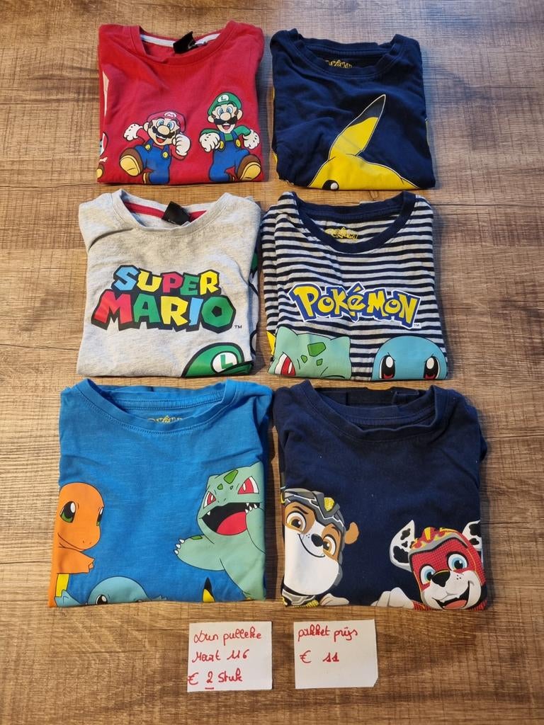 Jongens kledij maat 116, Ophalen of Verzenden