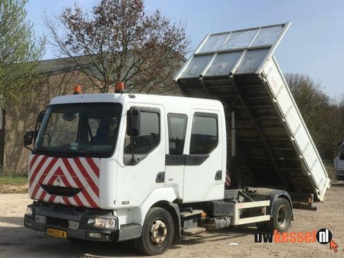 Renault Midlum Kipper Tipper Open Laadbak, Auto's, Bestelwagens en Lichte vracht, Bedrijf, ABS, Cruise Control, Schuifdeur, Trekhaak