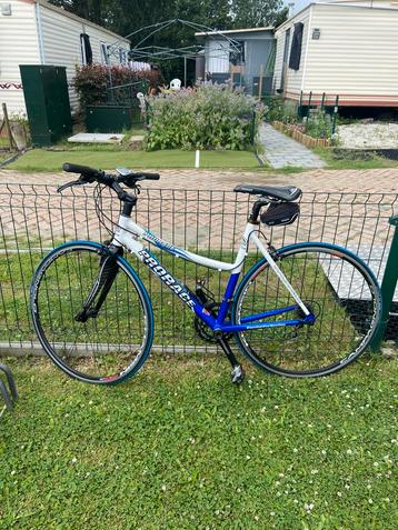 Dameskoersfiets - Prorace blauw /wit beschikbaar voor biedingen
