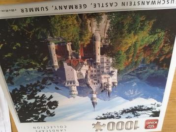 Puzzel 1000 stukken duistland kasteel