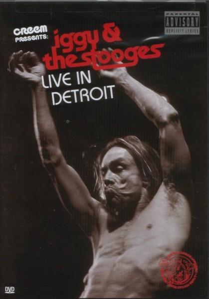 IGGY & THE STOOGES - LIVE IN DETROIT / DVD, Cd's en Dvd's, Cd's | Hardrock en Metal, Zo goed als nieuw, Ophalen of Verzenden