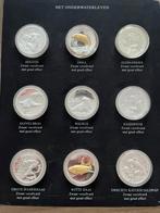 9 penningen, Ophalen of Verzenden, Zilver