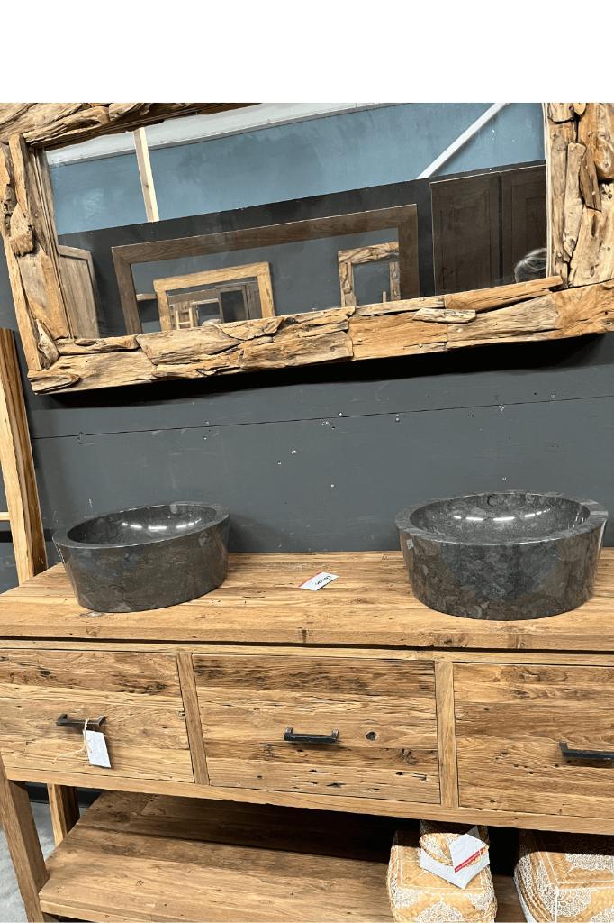 2 cilindro  wasbakken, Bricolage & Construction, Sanitaire, Enlèvement ou Envoi