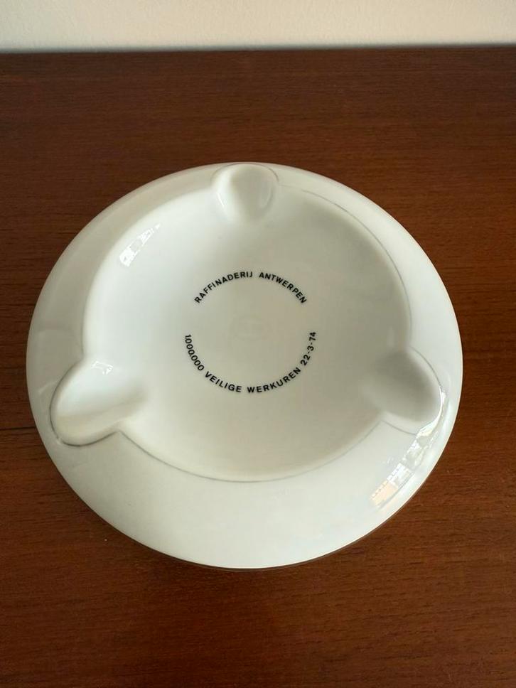 Vintage Schaal / Asbak – Esso Raffinaderij Antwerpen, Antiek en Kunst, Antiek | Schalen, Ophalen