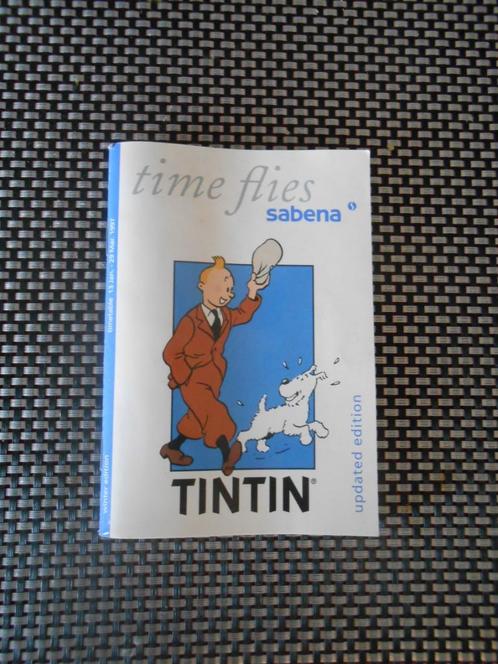 Tintin le temps passe vite Sabena, Livres, BD, Comme neuf, Enlèvement ou Envoi