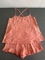 Zalmroze shortama Hema - maat 146/152, Nacht- of Onderkleding, Meisje, Ophalen of Verzenden, Zo goed als nieuw