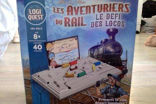 Vends "Les aventuriers du rail : Le défi des Locos", Hobby en Vrije tijd, Gezelschapsspellen | Bordspellen, Zo goed als nieuw